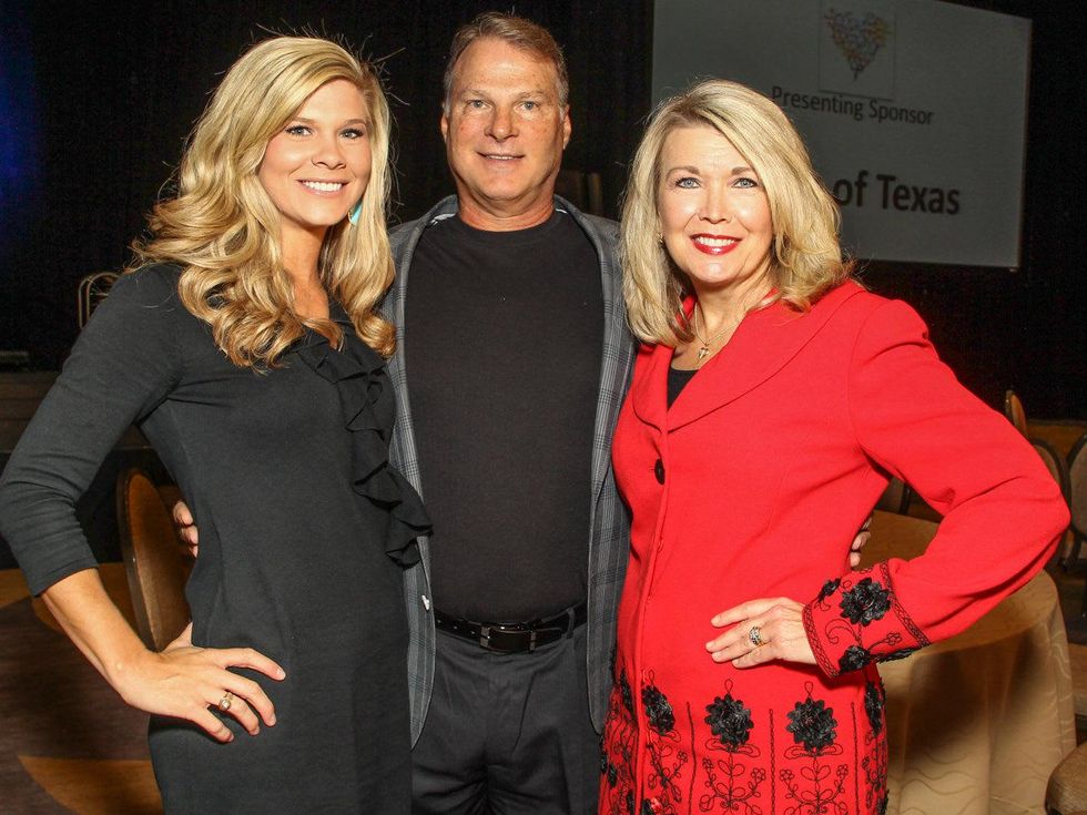 Christina Harper and Doug and Debbie Knauss, CARE Breakfast