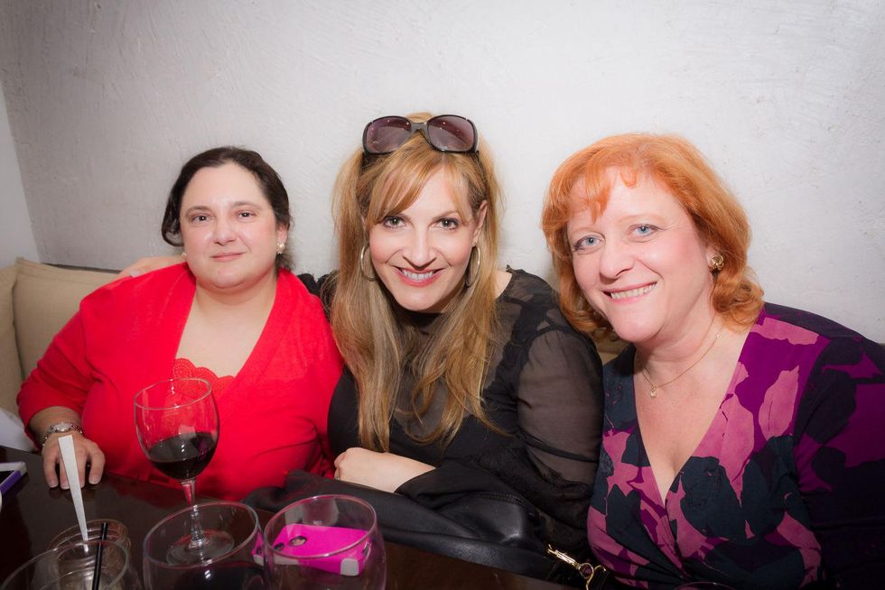 Christina LaBarba, Iris McCallister, Kay Theisen at Cafe Momentum