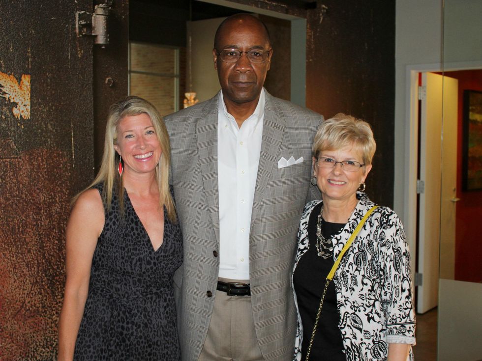 Christine Curtis, Norbert White, Betti White, DIFFA Check Presentation