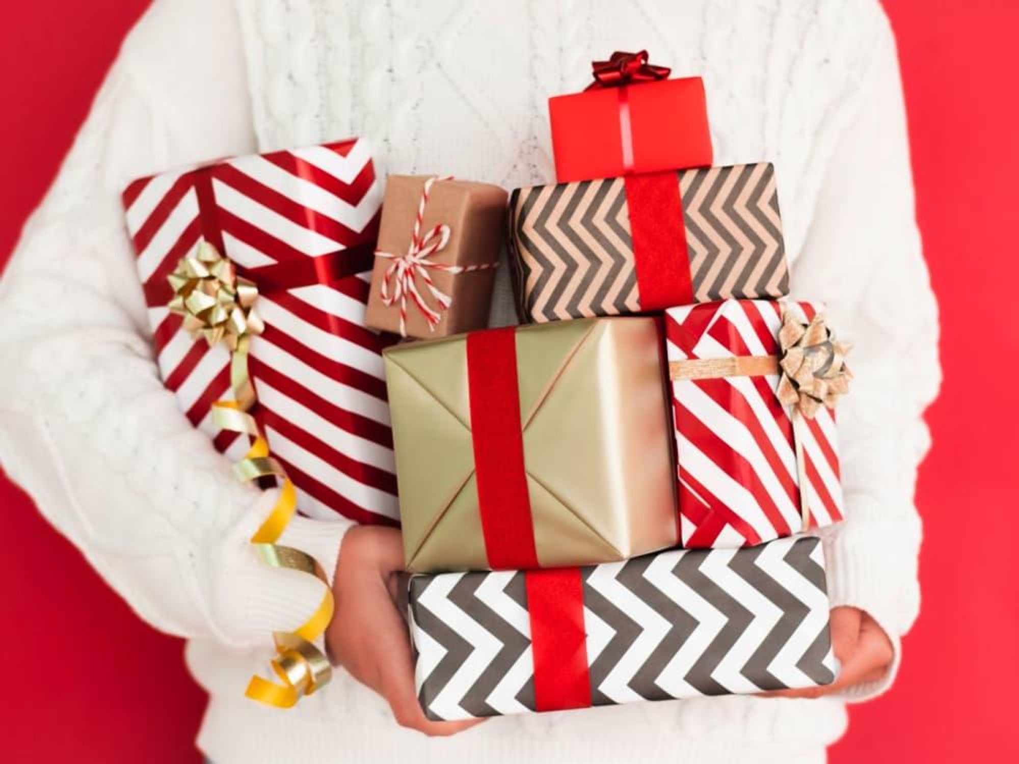 Christmas holiday shopping, presents, gifts