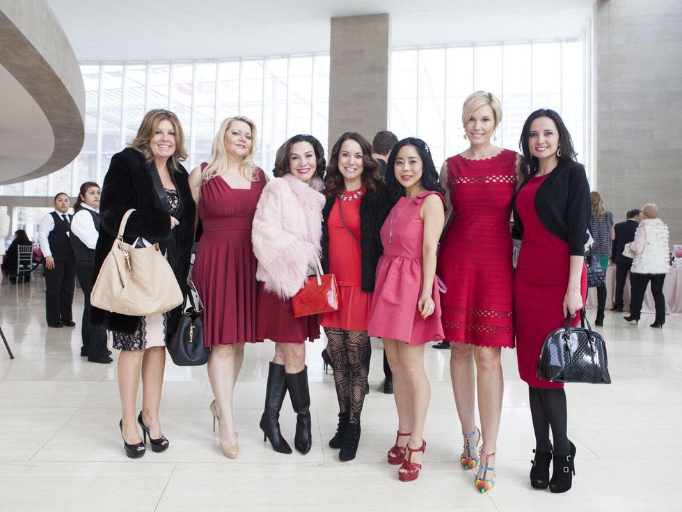 Christy Abbott, Lindsay McCain, Letty Spicer, Kameron Allen, Minna Taylor, Carmen surgent, Faridy coco, LLS luncheon