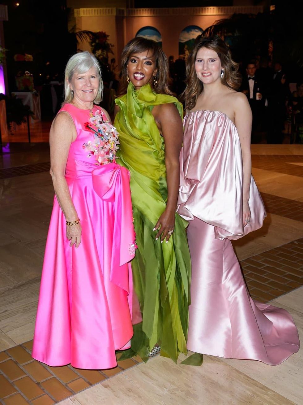 Christy Berry, Nardos Imam, Delanyna Minter