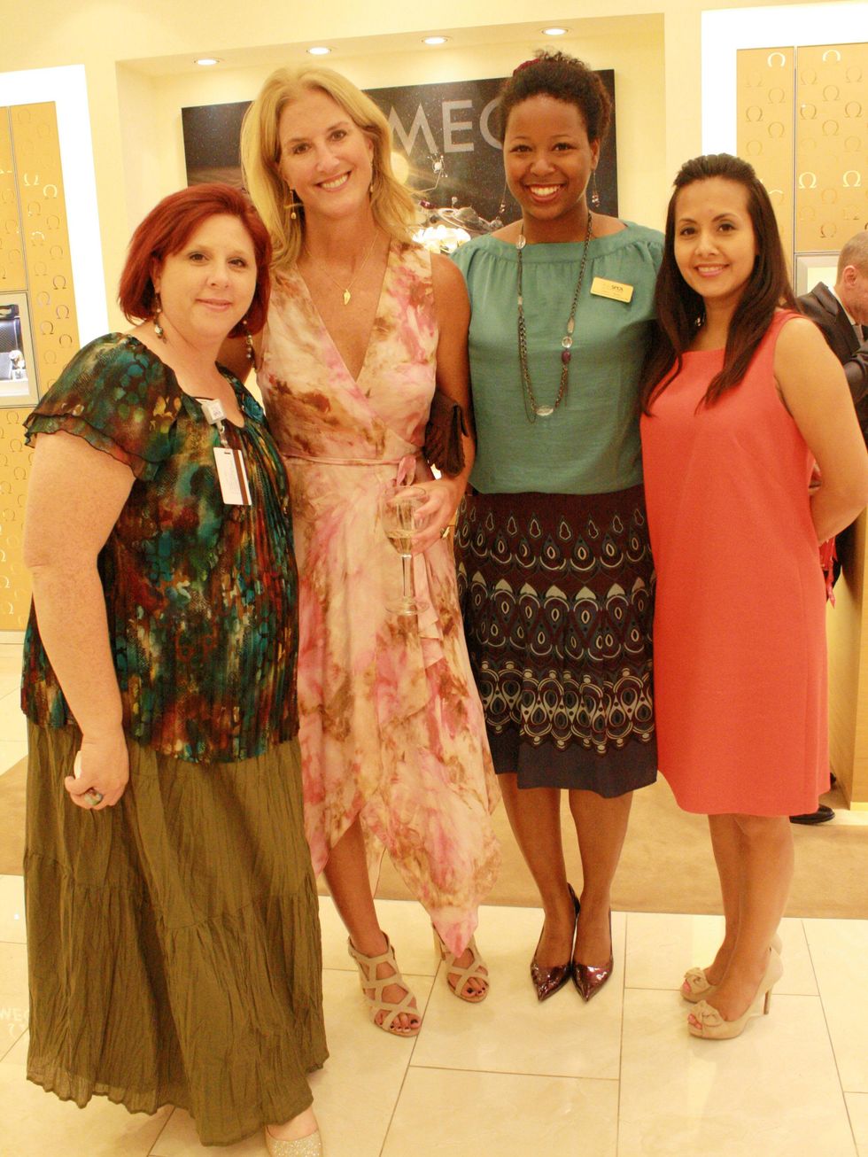 Christy Hawkinson, Katy Murray, Helena Banks, Gina Parker, Fur Ball Kickoff