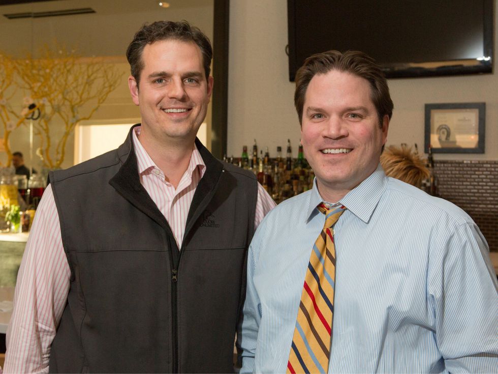 Chuck Briant, Jeffrey Eiting, MAC kick off party