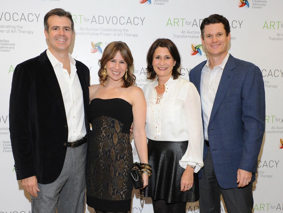 Chuck Jacaman, Lindsay Jacaman, Annie McLeod, Stewart McLeod, Art For Advocacy