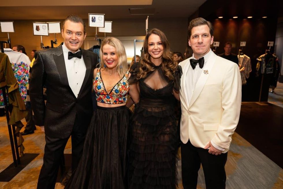 Chuck Steelman, Katie Dixon, Brittanie and Jason Oleniczak