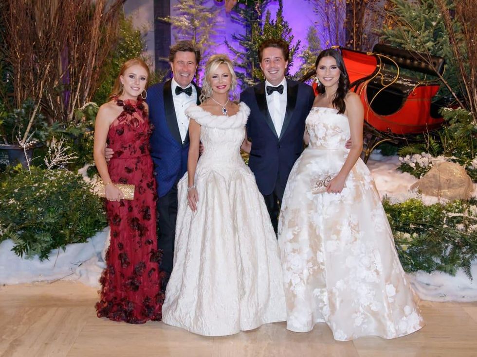 Ciara Cooley, Clay Cooley, Lisa Cooley, Chase Cooley, Bela Cooley, Crystal Charity Ball 2017