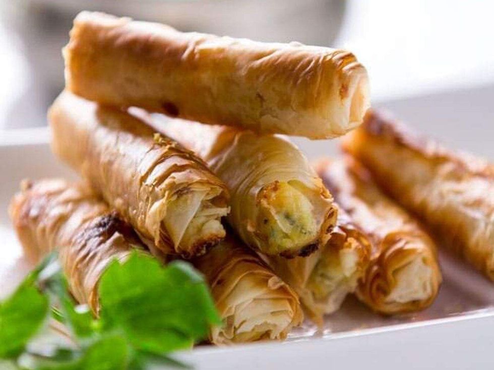 Cigar Borek at Selda Mediterranean