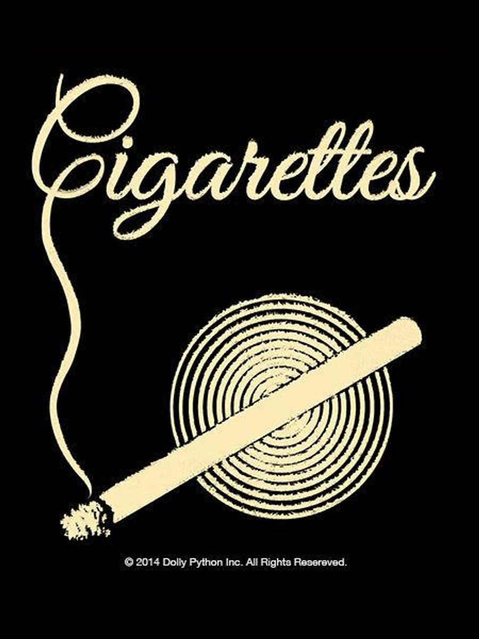 Cigarettes T-shirt at Dolly Python