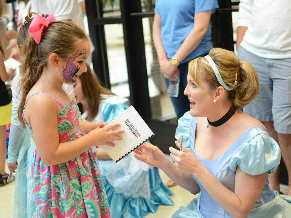 Cinderella at Texas Scottish Rite Hospital for Children' Character Breakfast