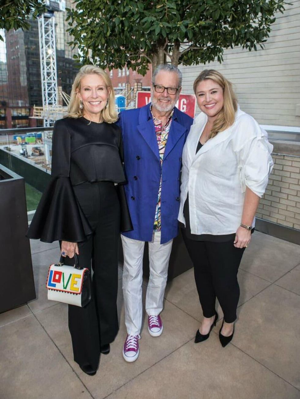 Cindy Rachofsky, Howard Rachofsky, Meghan Looney