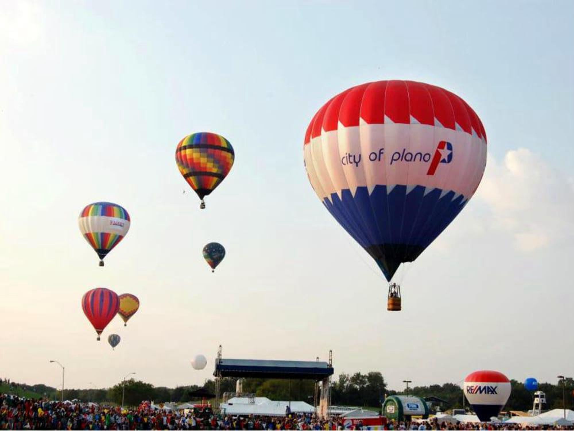 City of Plano hot air balloon