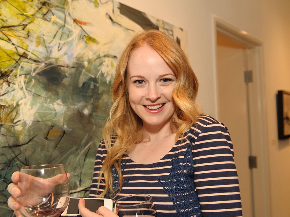 Claire Winslow at Black Tie Dinner Sponsor Kick-Off