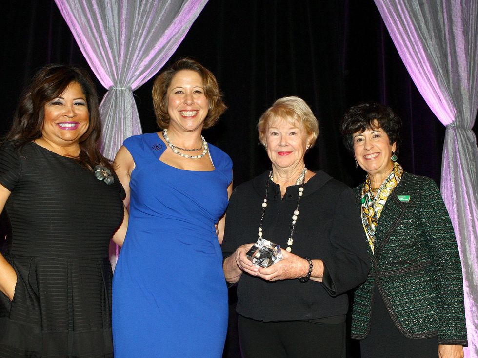 Clarice Tinsley, Jennifer Bartkowski, Nancy Ann Hunt, Millie Bradley, Girl Scouts Luncheon