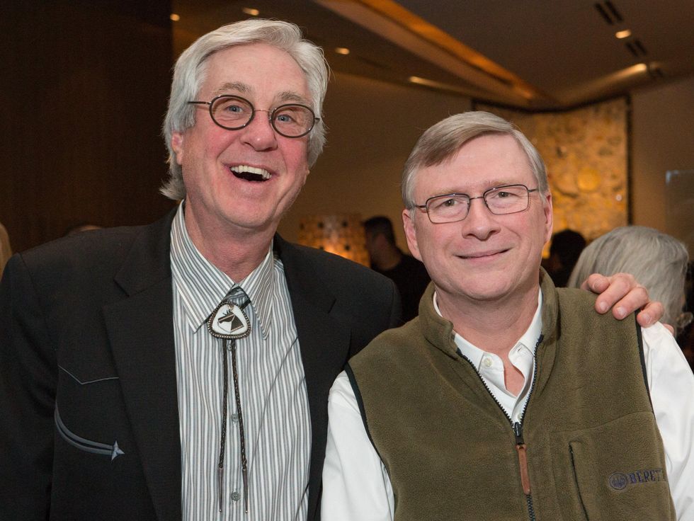 Claude Albritton, Kevin Vogel, MAC kick off party