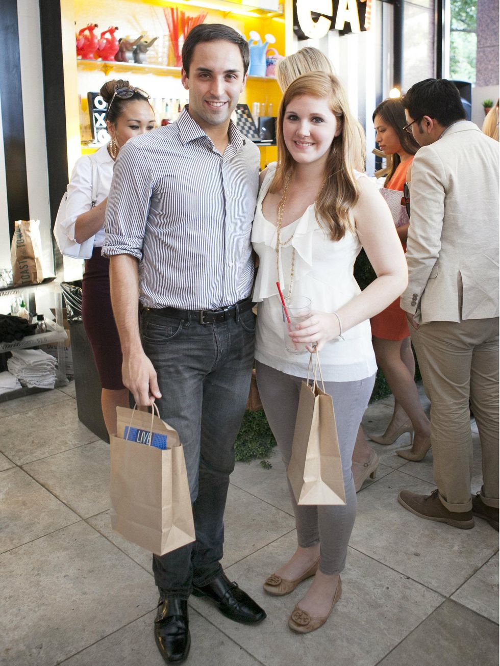 Clayton Karels, Mackenzie Fant, CultureMap Summer Social