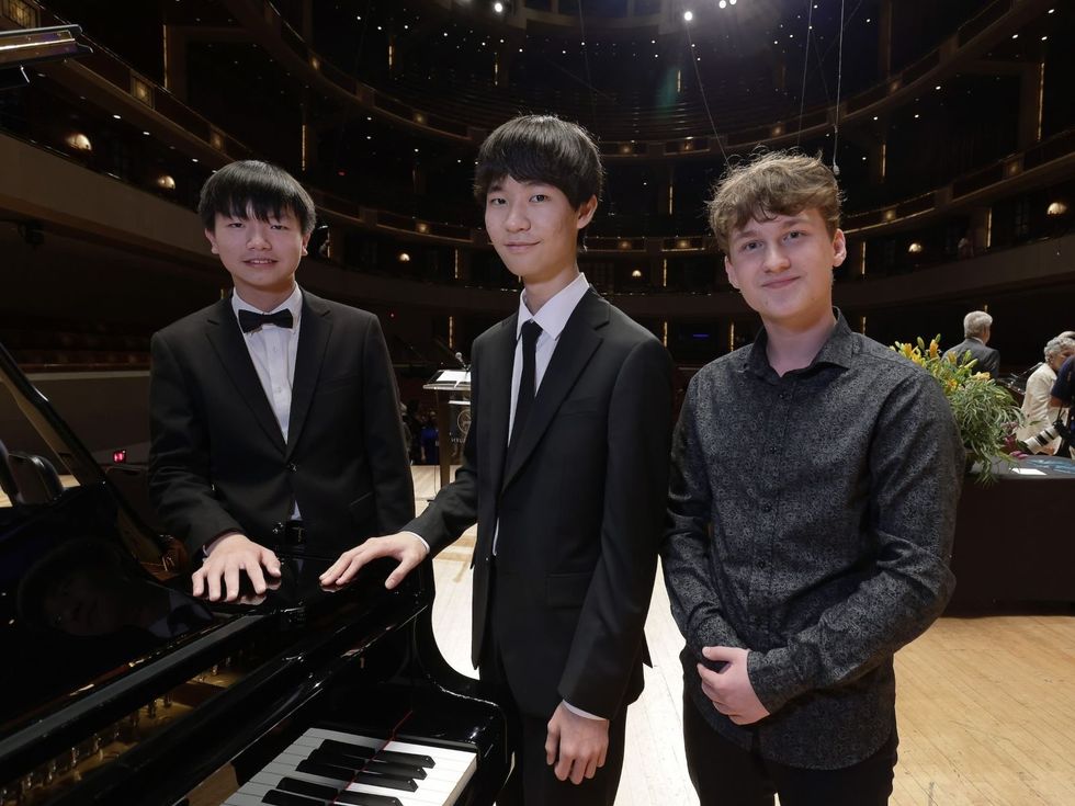 Cliburn Junior Competition winners
