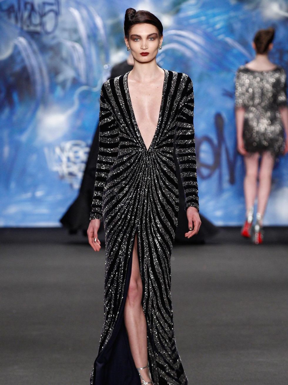 Clifford New York Fashion Week fall 2015 Naeem Khan March 2015 LOOK 29