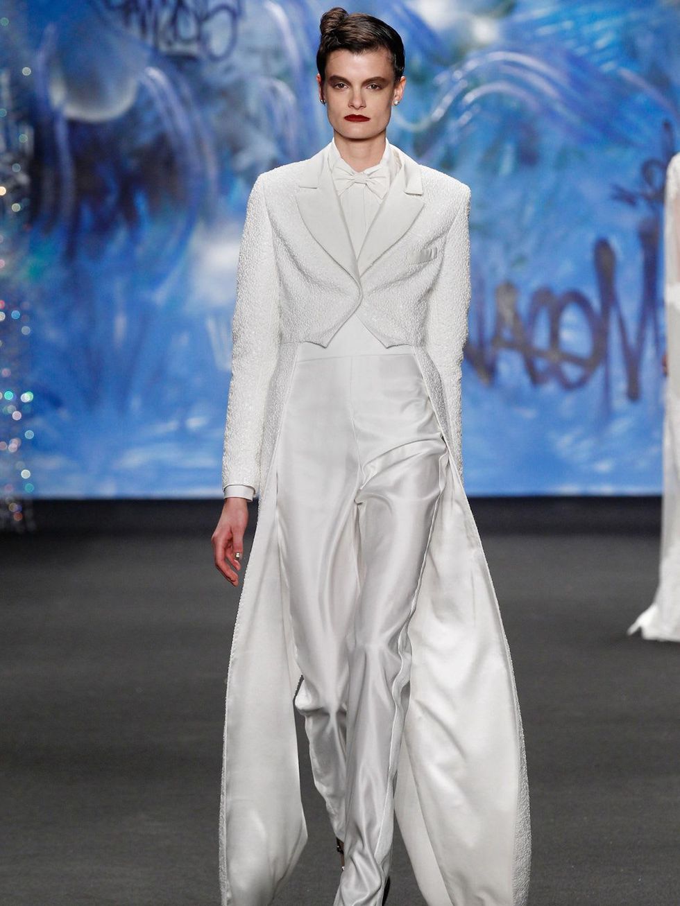 Clifford New York Fashion Week fall 2015 Naeem Khan March 2015 LOOK 43