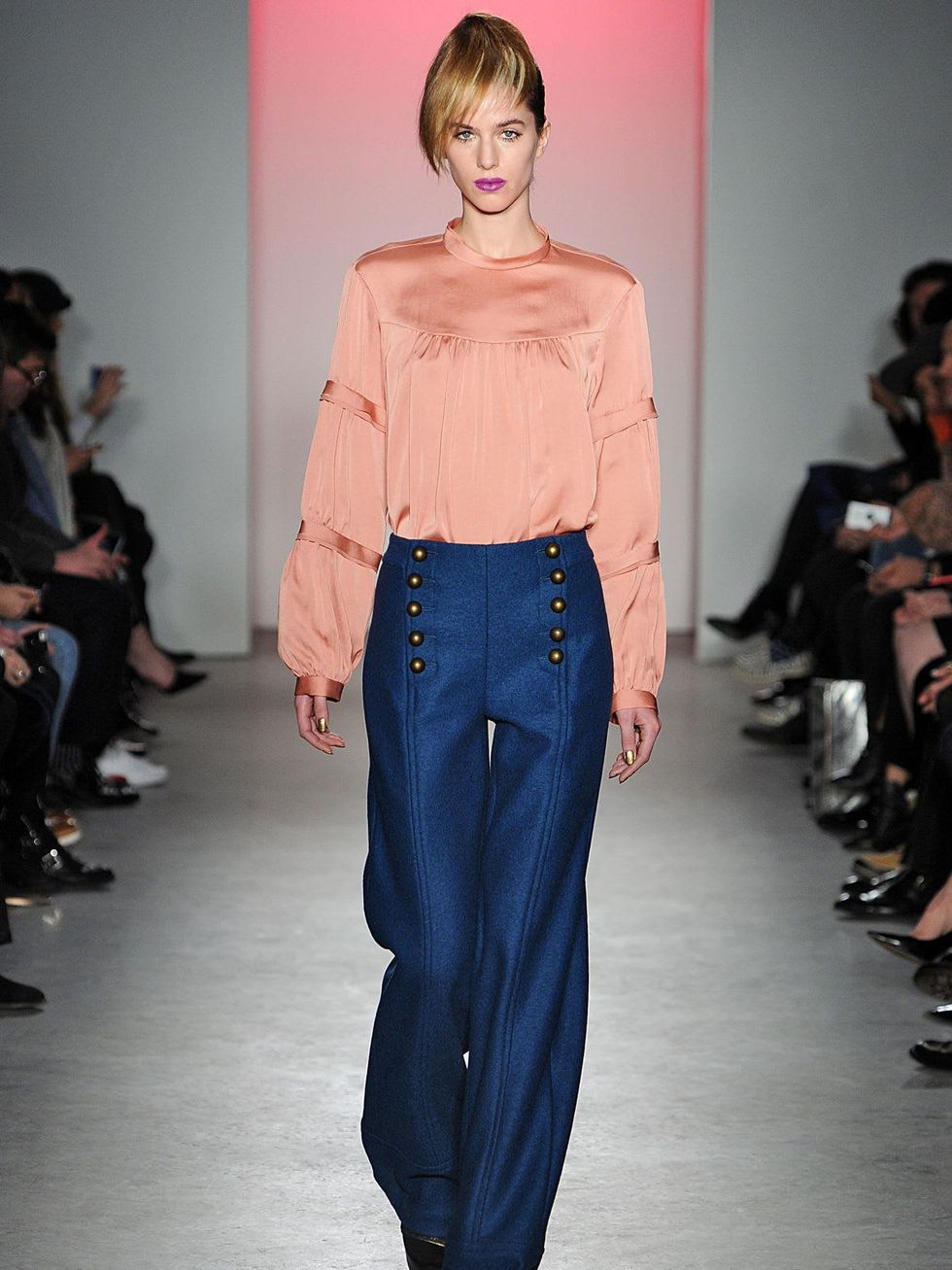 Clifford New York Fashion Week fall 2015 Nanette Lepore March 2015 Look 6