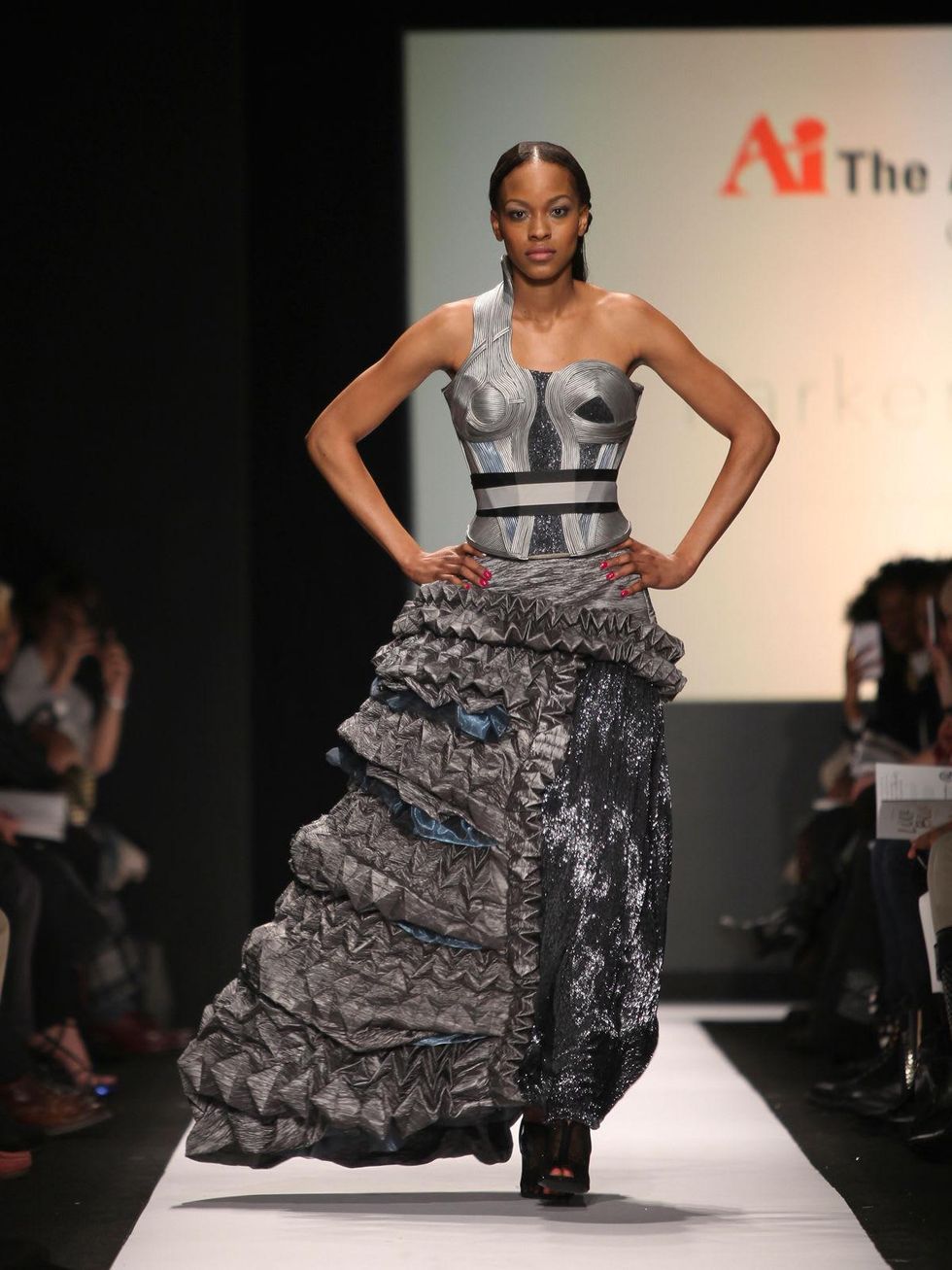 Clifford New York Fashion Week fall 2015 The Art Institutes winners February 2015 Parker Trumble - LOOK 6