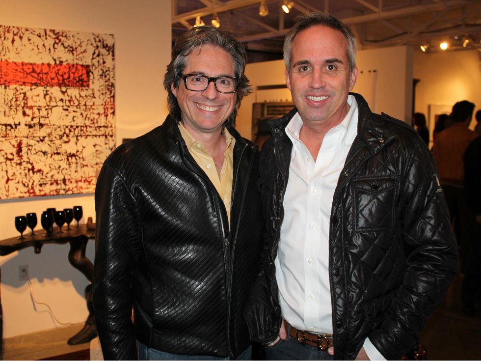 Clint Bradley, Darin Kunz, Gallerie Noir one year anniversary party