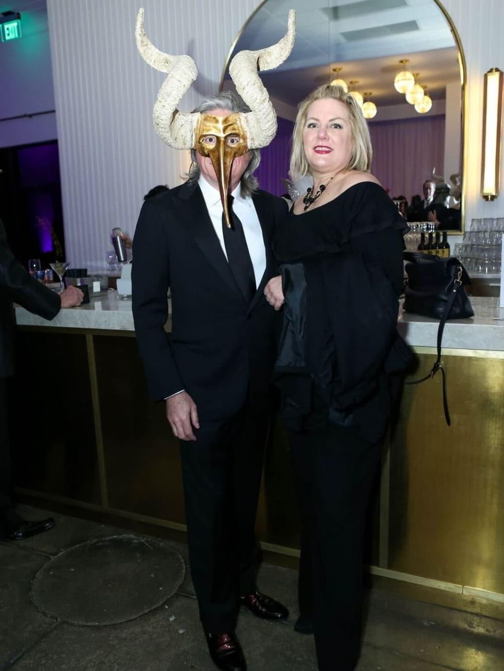 Clint Bradley, Lynne Duncan, Arthritis Foundation Mardi Gras Ball