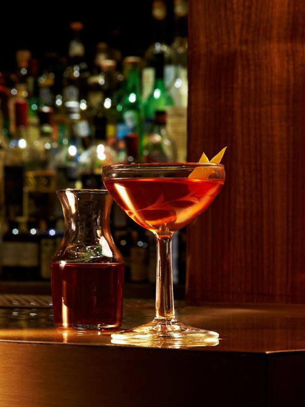 Cocktail at Smyth bar in Dallas