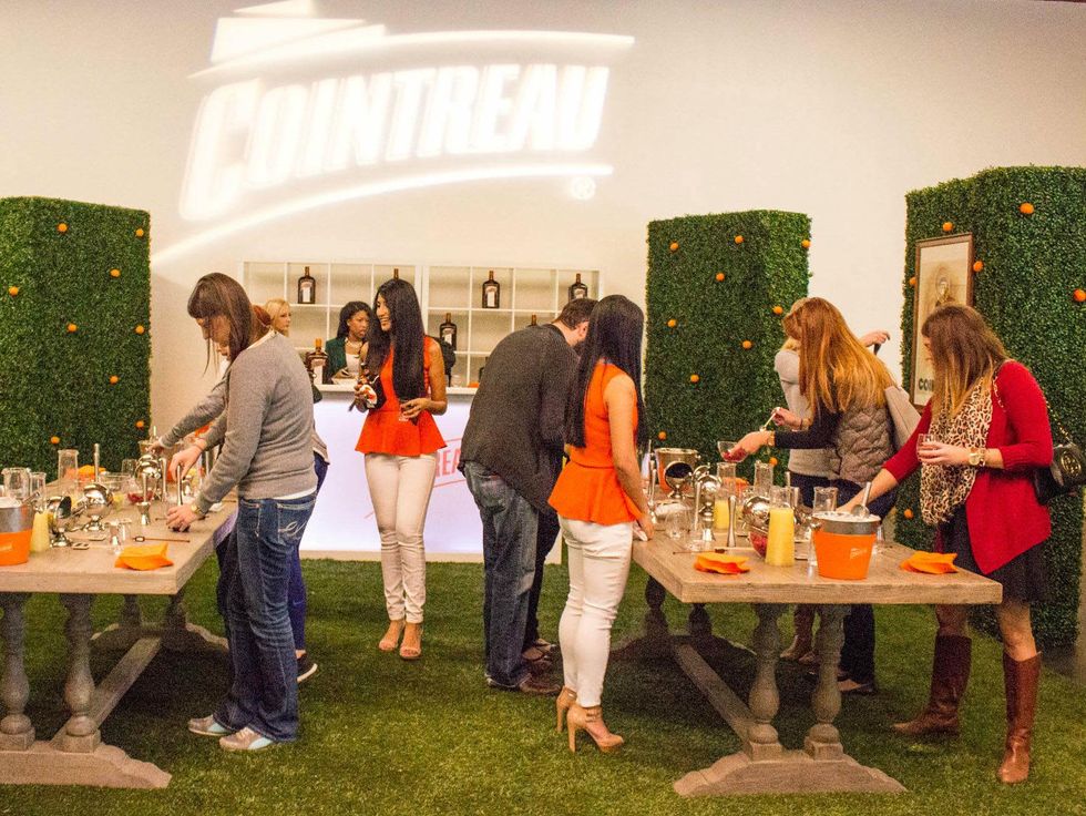 Cointreau Cocktail Garden at Holiday Pop-up Shop 2014