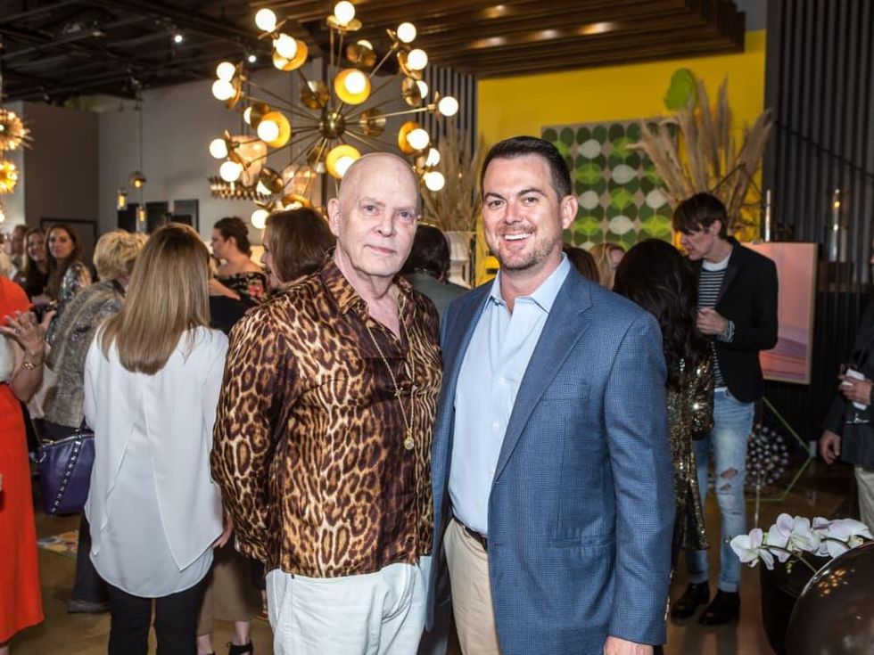 Colby McWilliams, Jim Sheehan, Arteriors Party 2018