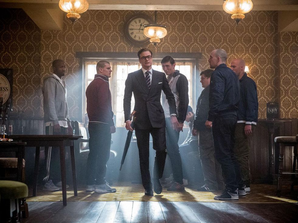 Colin Firth in Kingsman: The Secret Service