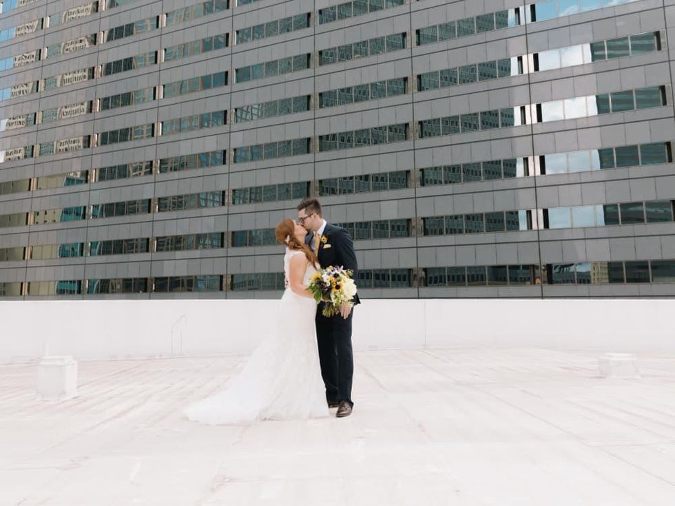 Collins Wedding, Rooftop