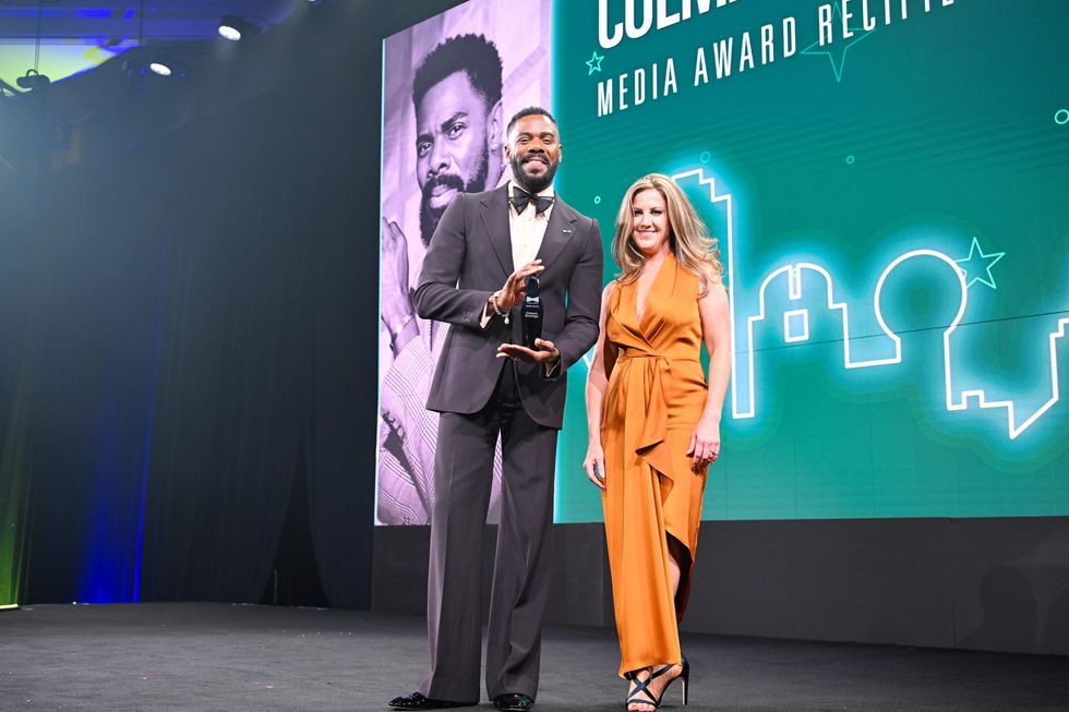 Colman Domingo, Regina Lyn Pierce at Black Tie Dinner 2022