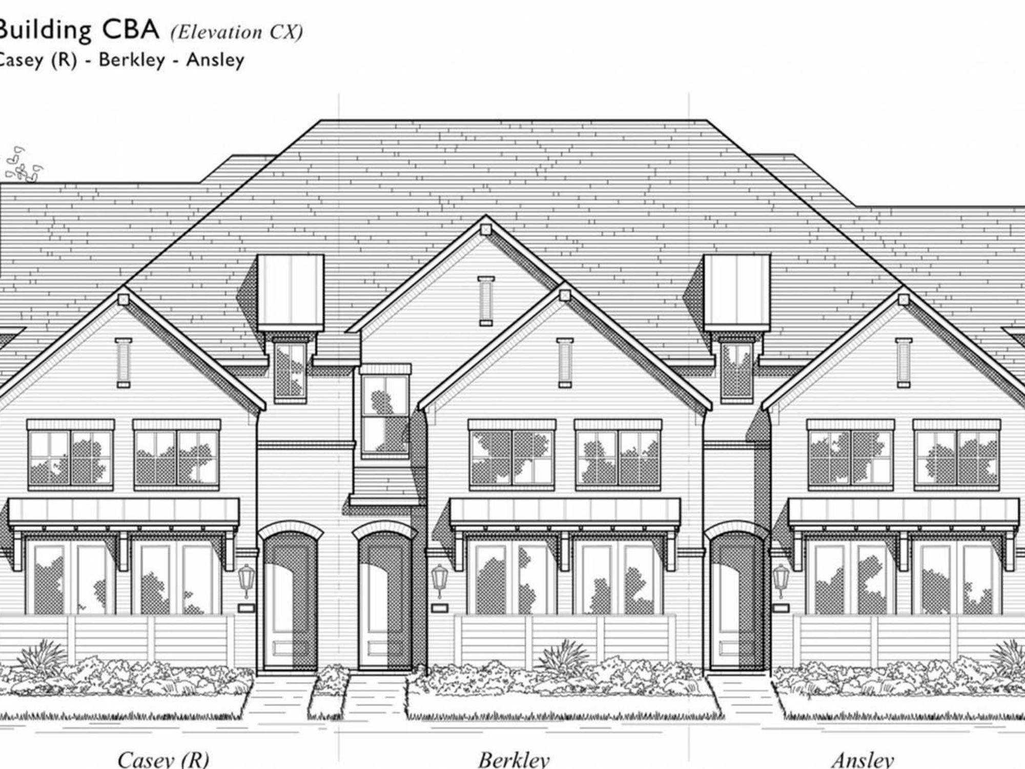 Coming soon: three new townhouse floorplans.