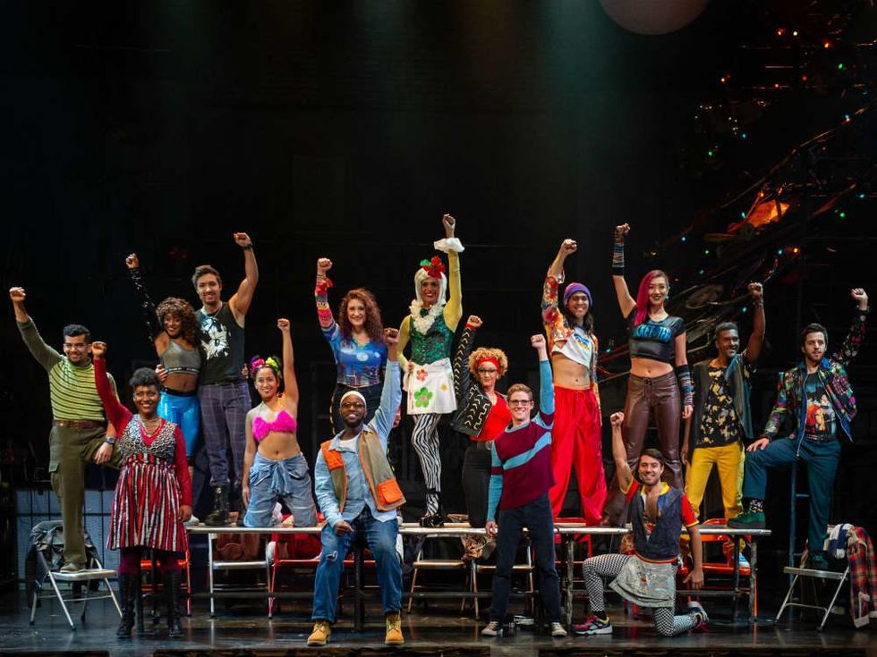 Company of Rent 20th Anniversary production