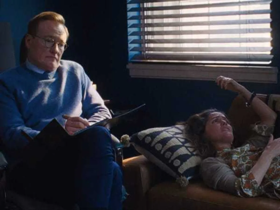 Conan O'Brien and Rose Byrne in If I Had Legs I'd Kick You