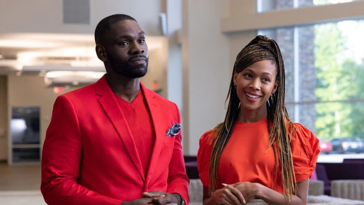 Conphidance and Nicole Beharie in Honk for Jesus. Save Your Soul.