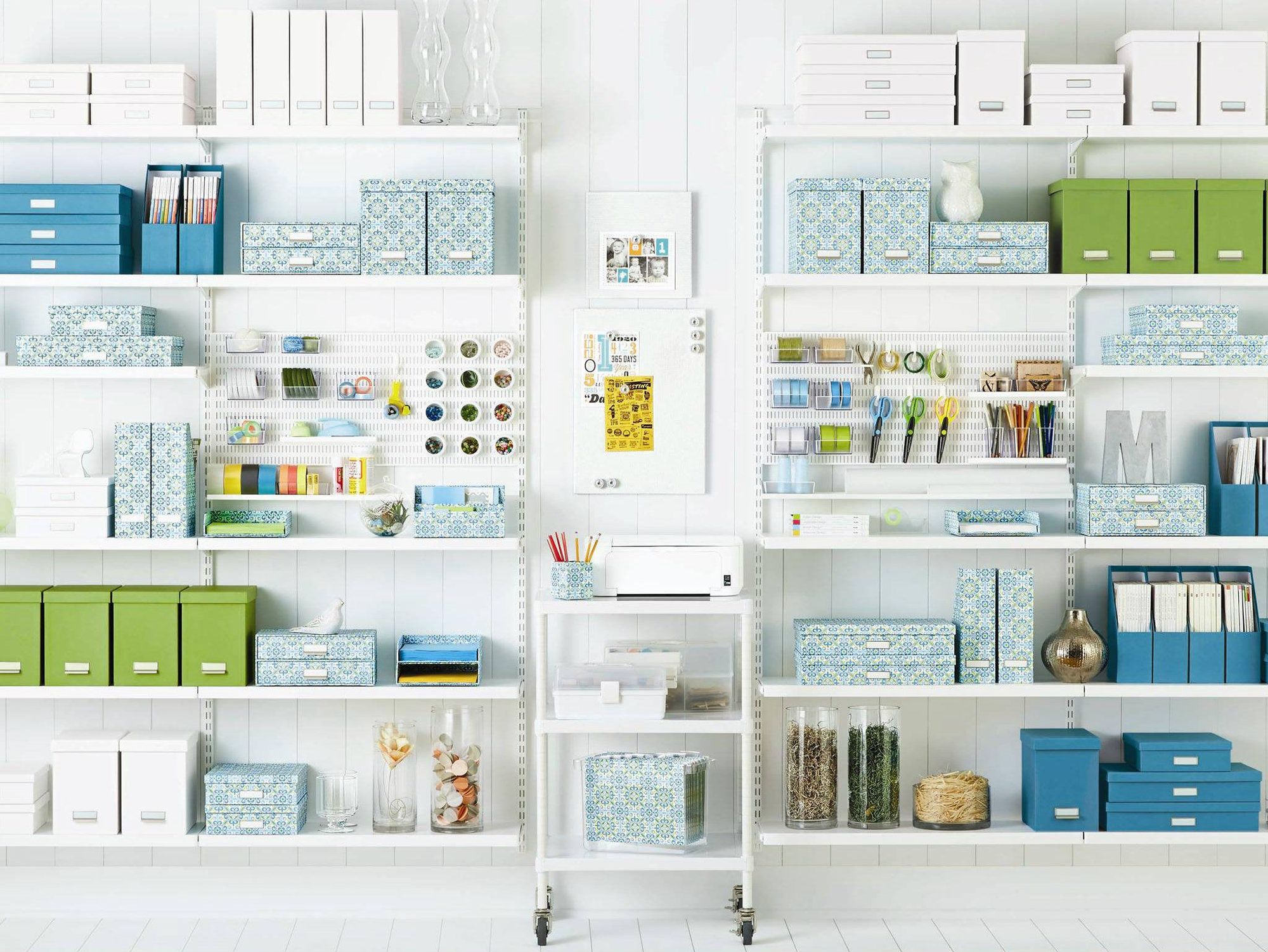 Container Store shelving unit