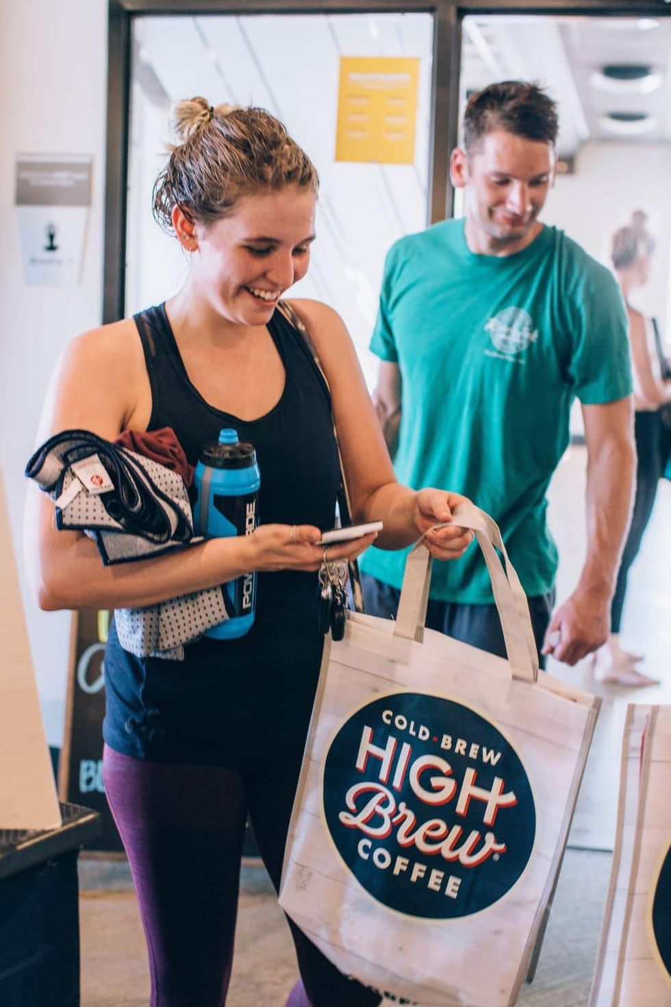 CorePower Yoga Frost pop-up