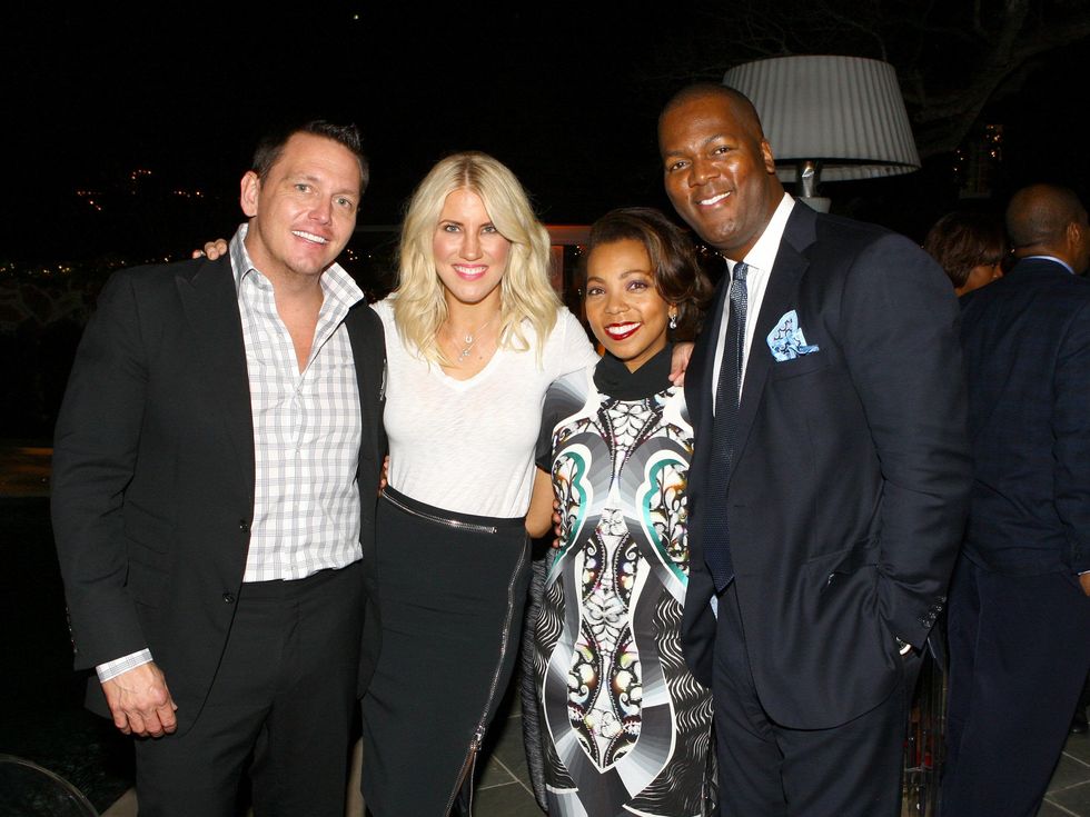 Corky and Jonika Nix, Annika and Dennis Cail, United Way Host Kick off Party