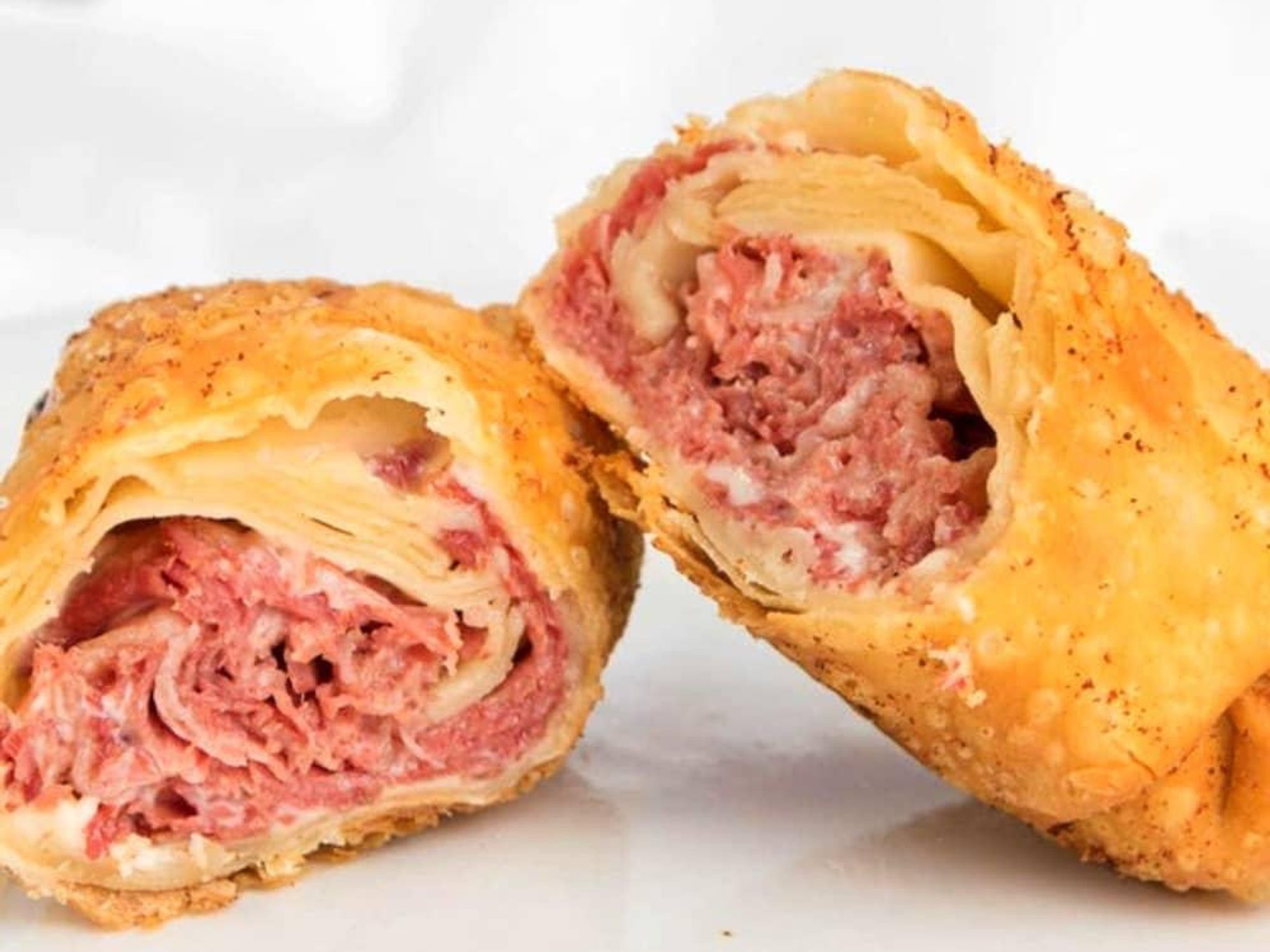 corned beef egg rolls