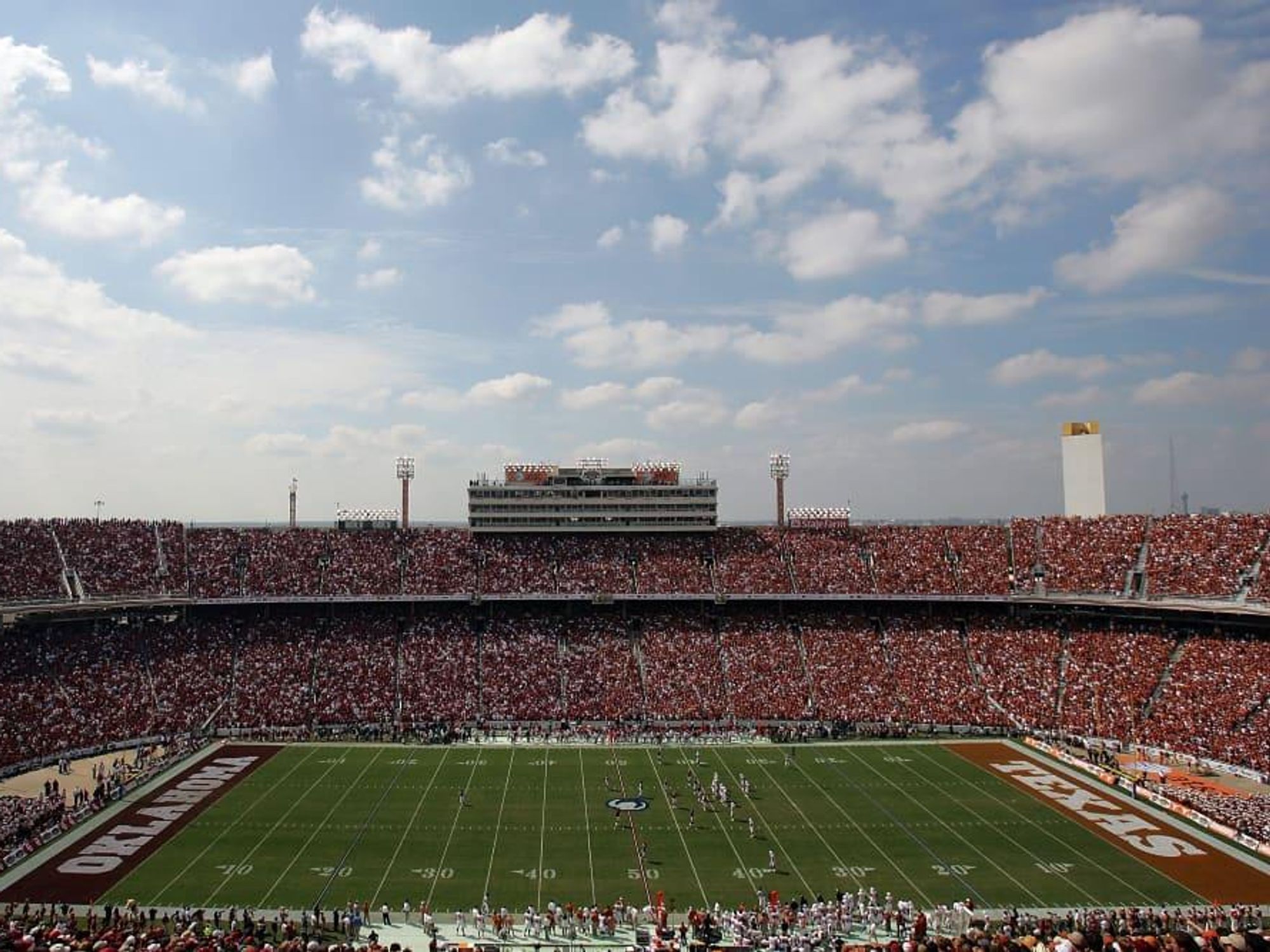 Cotton Bowl stadium UT OU Red River rivalry
