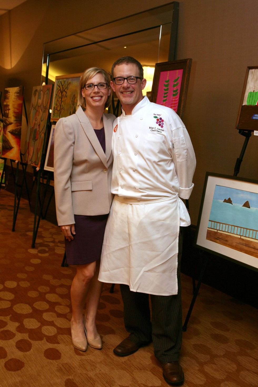 Courtney Luscher, Brian Luscher