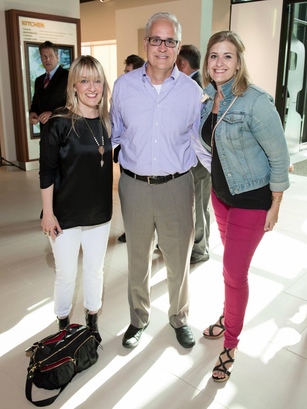 Courtney Price, Bob Borson, Stephanie Fitz Herbert, pirch preview dinner