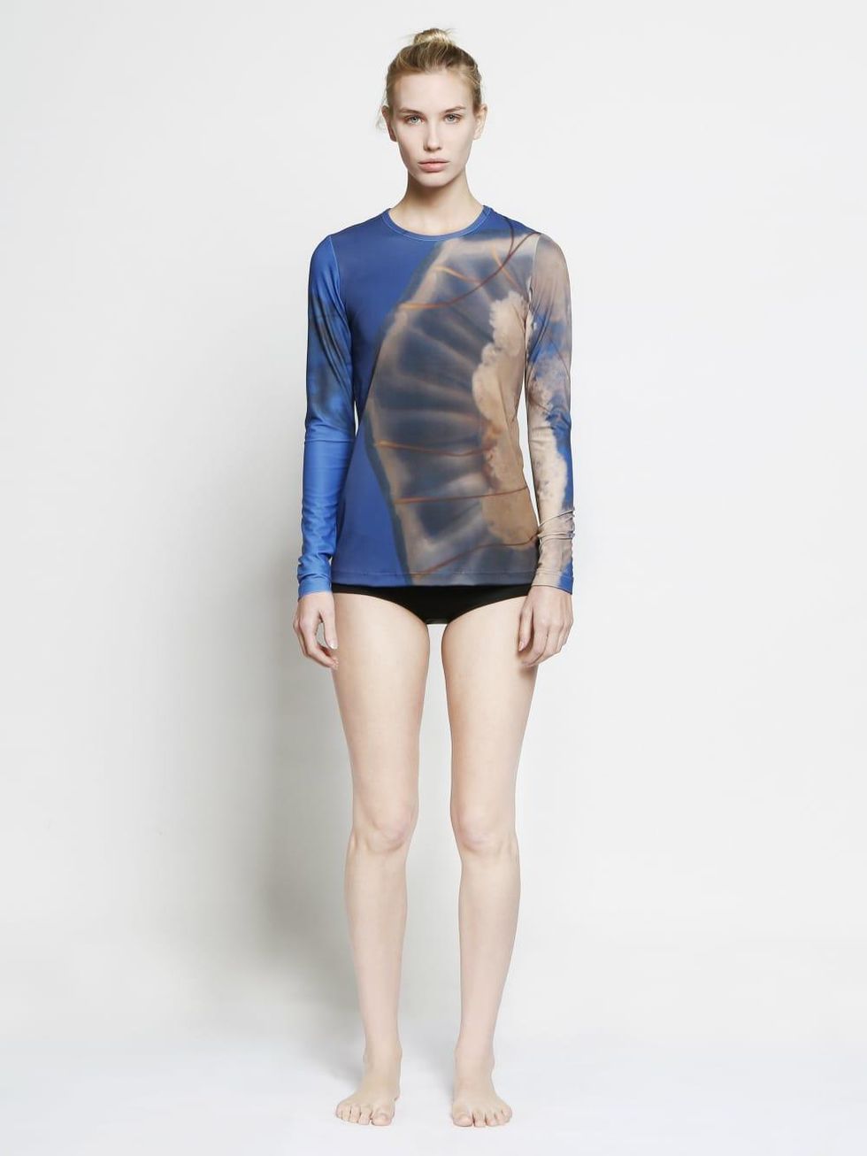 Cover jellyfish long sleeve top at TenOverSix