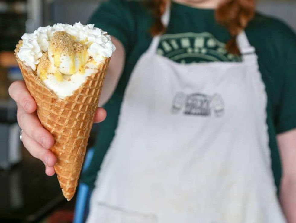 Cow Tipping Creamery ice cream