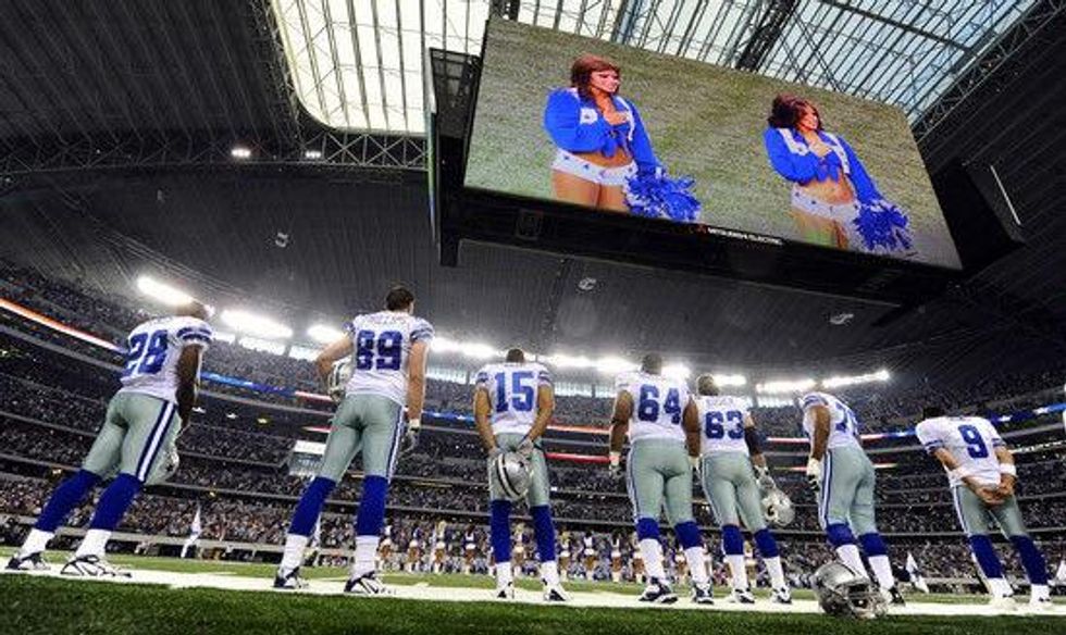 Cowboys Stadium Scoreboard