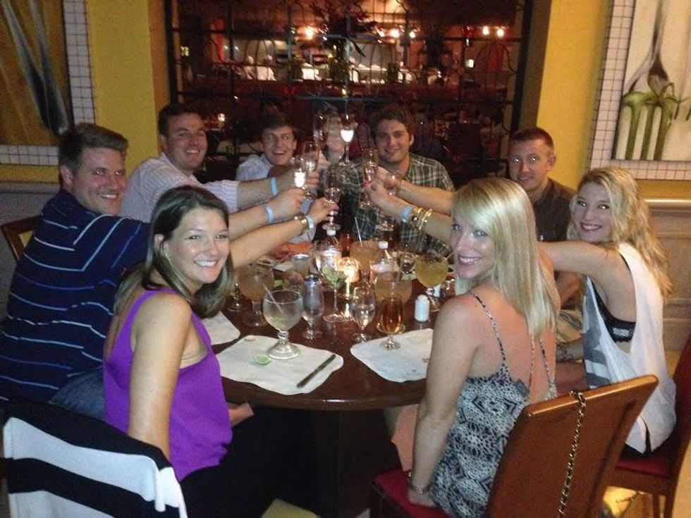 Cox MBA students on spring break