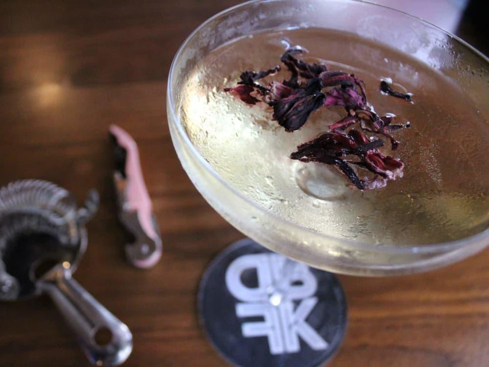 Crazy Beautiful cocktail at Doc B's Fresh Kitchen