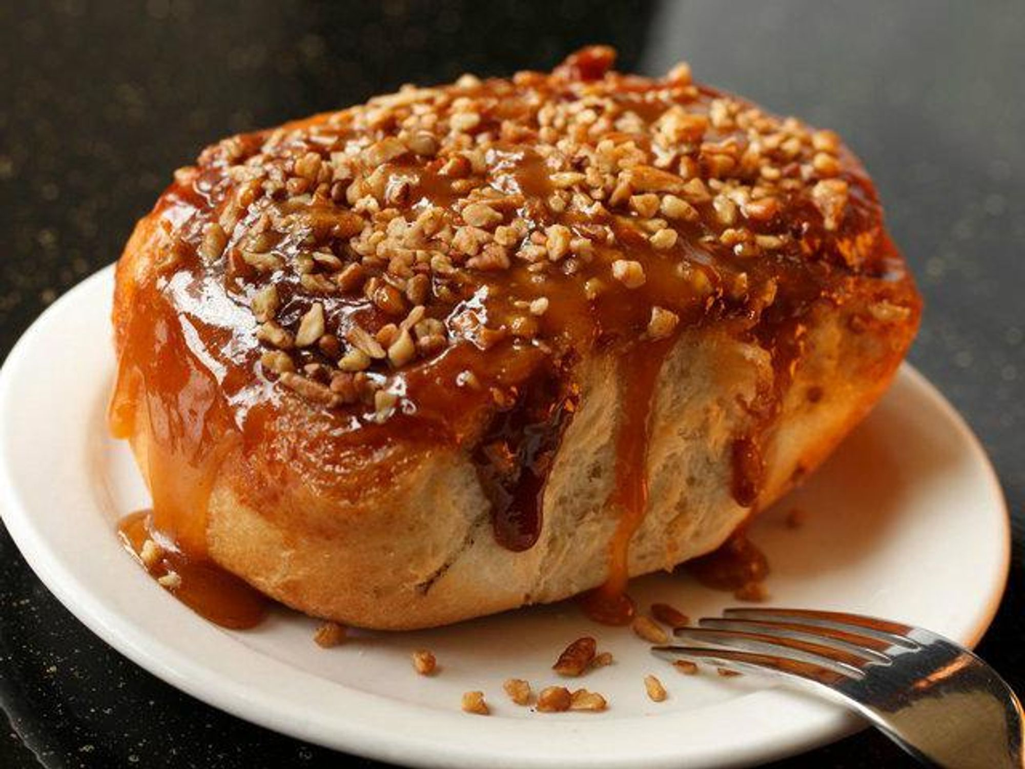 Crossroads Diner sticky bun